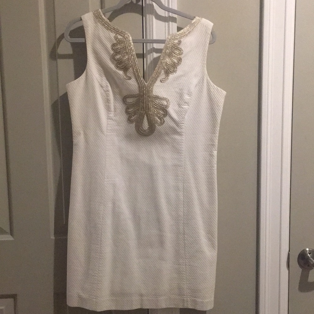 White Lilly Pulitzer dress